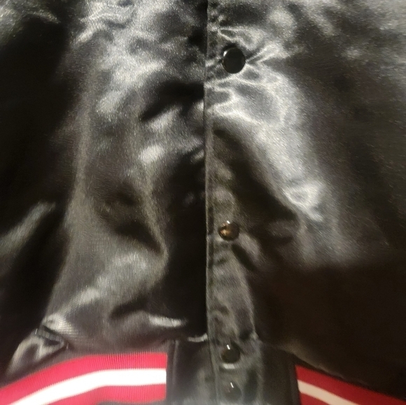 Men's Mitchell & Ness Atlanta United FC Special  Satin Full-Snap Size Large - Picture 3 of 6